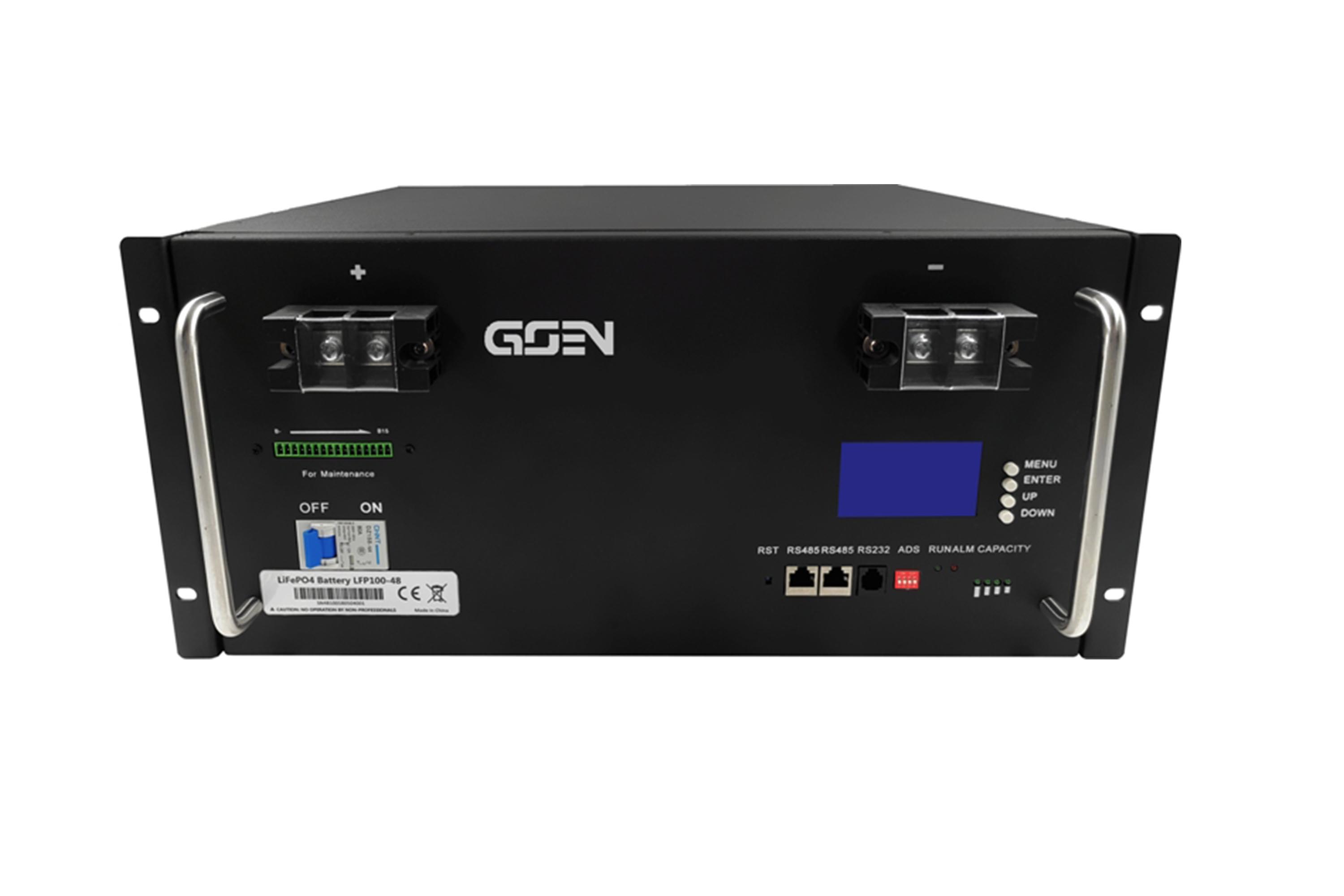 48V100AH LiFePO4 Battery